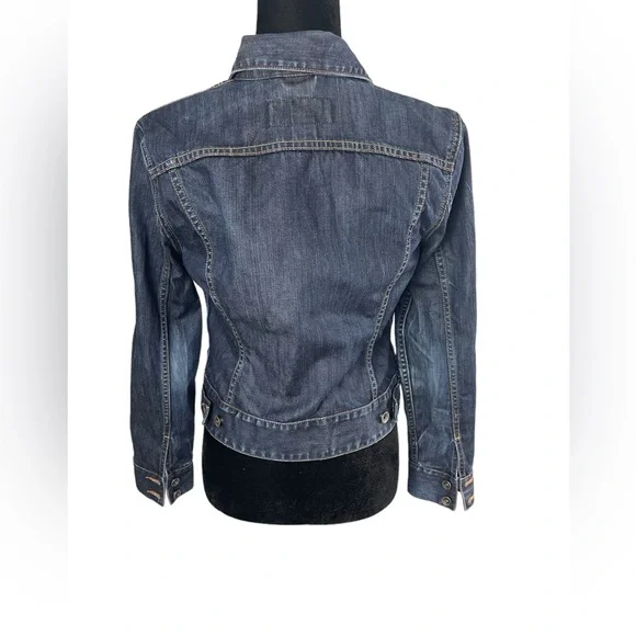 LUCKY BRAND Cotton Denim Trucker Jacket - Picture 10 of 15
